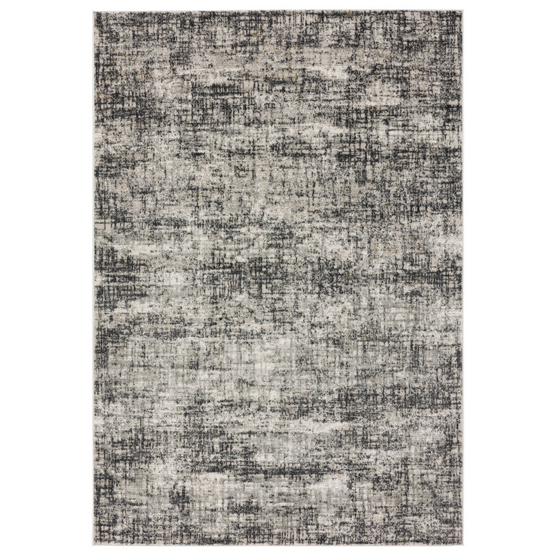 Tapis gris, Rectangle 12 pi 6 po x 15 pi