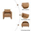 Fauteuil en similicuir-1366013684
