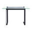 Walsham 110cm Glass Console Table