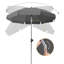 Camerota 180cm Tilt Beach Parasol