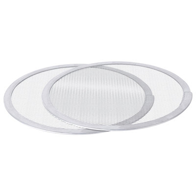 Argon Tableware - Non-Stick Aluminium Pizza Screens - Set of 2