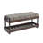 Modern Upholstered Entryway Bench with Shoe Storage Shelf Geometric Pattern Seat -2002129375-2002129370