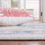 Tapis beige / bleu Huitt lavable 218-799167792
