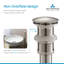 Drain escamotable de lavabo de salle de bain-24280021