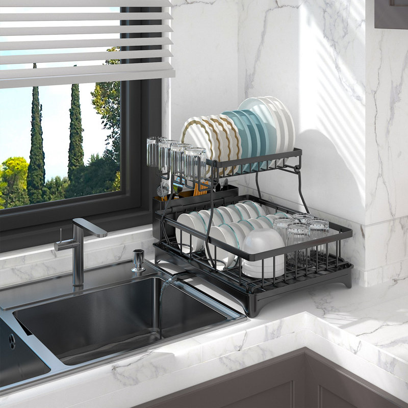 Two Tier Dish Rack