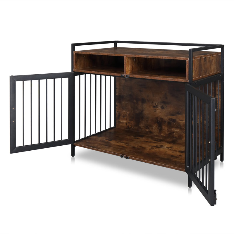 Cage pour chien Furniture, H 31,5 po x l 38,6 po x P 23,6 po
