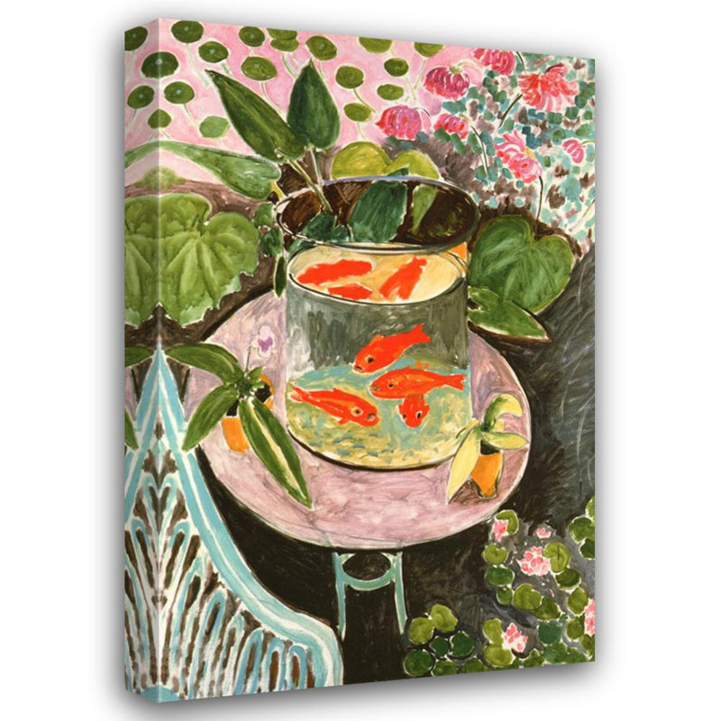 Poisson rouge, H 24 po x l 15 po