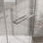 Frameless Shower Door Corner Shower Enclosure With Clear Sgcc Tempered Glass Pivot Shower Door-115133742