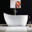 54'' x 29'' Freestanding Soaking Acrylic Bathtub