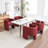Modern Upholstered Barrel Dining Chairs-1476059637-1476059636