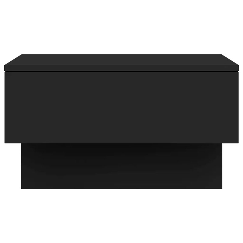 Jaiannah Wall-mounted Bedside Cabinet, Individual, Black