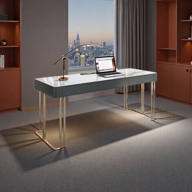 Bureau exquis haut de gamme, H 29,52 po x l 55,11 po x P 27,55 po