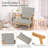 Isnesh Solid Wood Rocking Chair