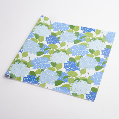 Papier cadeau hortensia