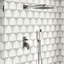 Carreau de marbre et de revêtement pour mur en porcelaine 7 po x 8 po Classico Carrara