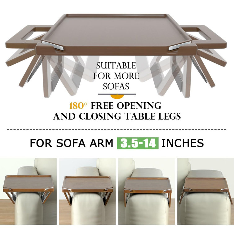 Couch Arm Table Sofa Tray Couch Tray Sofa Arm Clip Table Food
