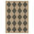 Modern Geometric Argyle Indoor/Outdoor Area Rug, Machine Washable 5x7 Rugs-558319936