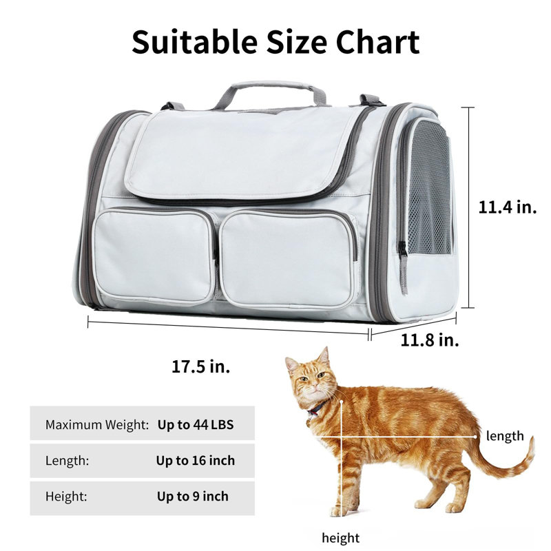 Pet Carrier, Grey