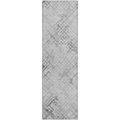 Premium Machine Washable Prisco Gray Rug