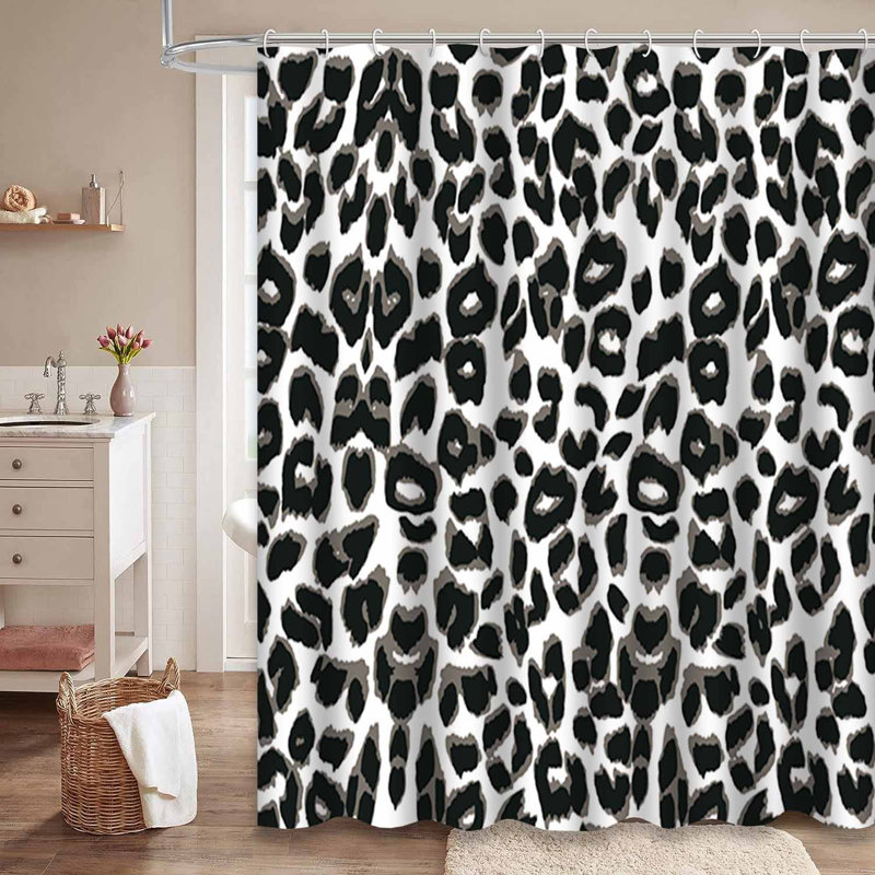 Rideau de douche Leopard, L 72 po x l 72 po