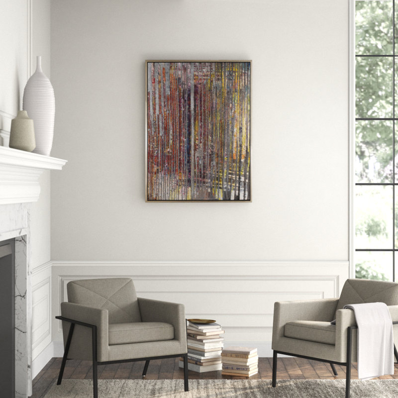 Across The Planes Painting, 60" H x 48" W x 2.25" D