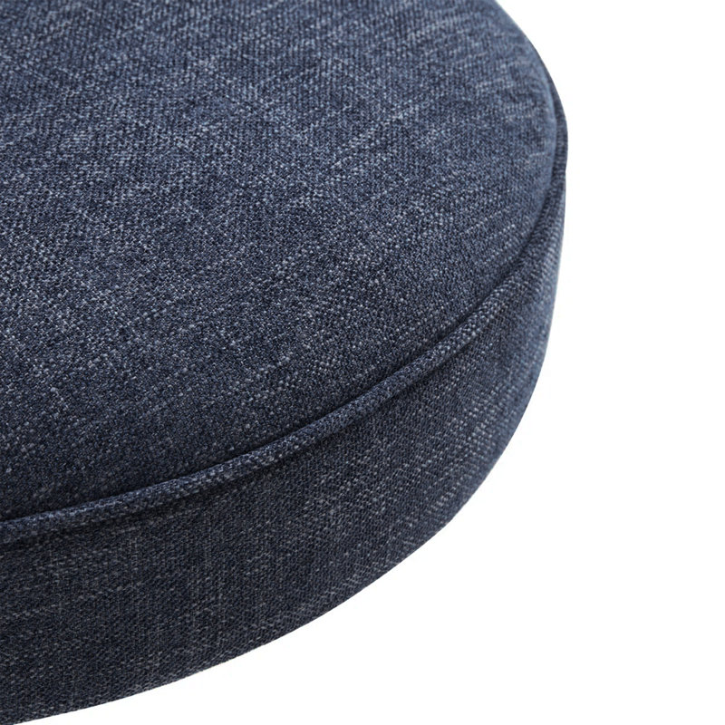 Asyra Wide Back Tufted Swivel Task Chair, Blue
