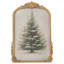 18.5X27" Gilded Frame Christmas Tree Art