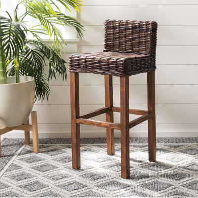 Idalou Wicker Counter Stool