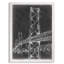 «Suspension Bridge Blueprint II» par Paul Cezanne - reproduction d'art encadrée-856697958-856697959
