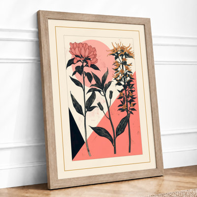 Garden Study Botanical - Framed Print