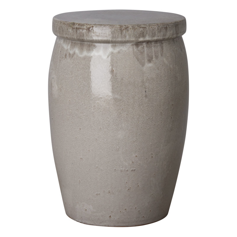 Henriikka DRUM TOO STOOL DETRESS 15X21 ", Grey
