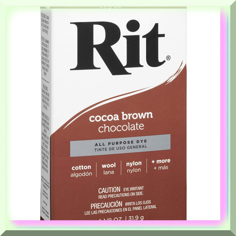 Cocoa Brown ColorBlend Powder for Fabric Dye