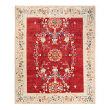 Shomari One-of-a-Kind 9' 1" X 11' 8" Hand Knotted Area Rug