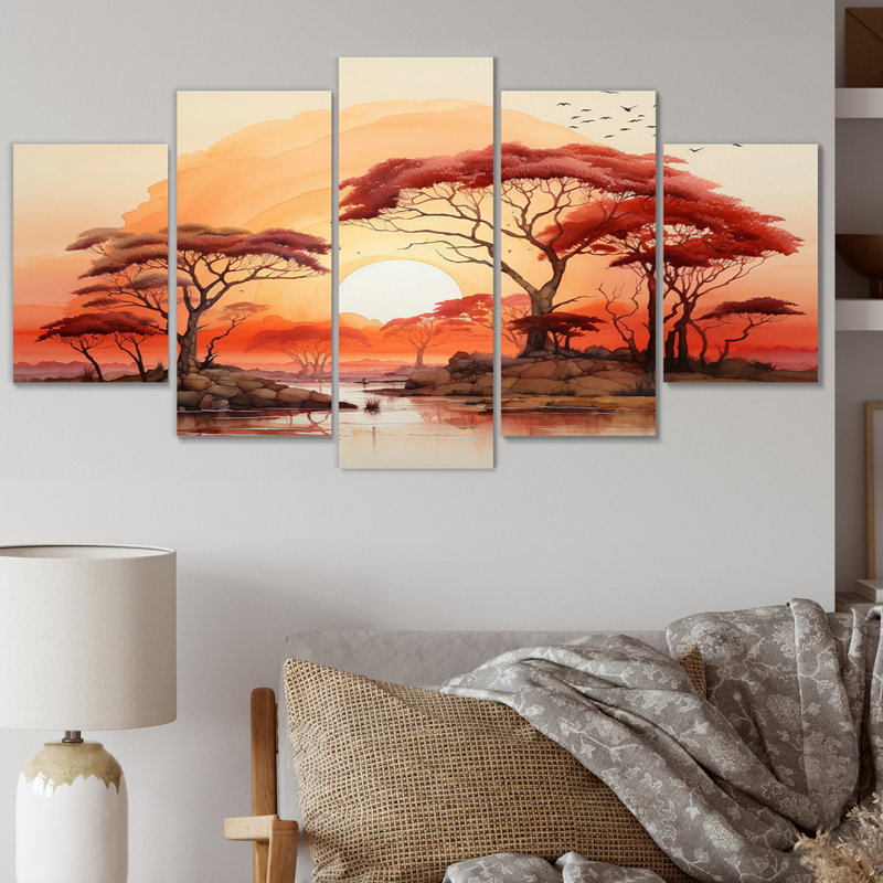 Rustic Landscape & Nature Wall Decor on Metal