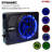 5Core 10 inch Slim Under Seat Car Audio Subwoofer 800W Built in Amplifier Sub Woofer LED Light
