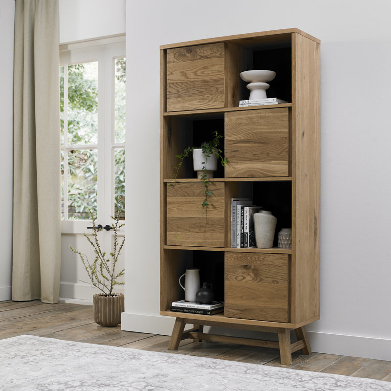 Roscommon Display Cabinet, Rustic Oak