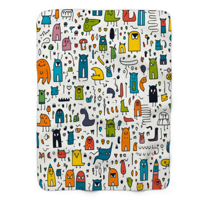 Comic Characters - 1 Piece Premium Blanket