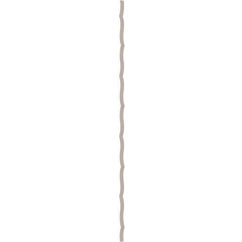 May PVC Adjustable Decorative Slat Wall Panel Kit, 47" H x 2.12" W x 0.75" D