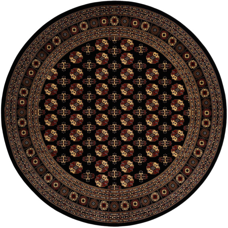 Tapis traditionnel Hinshaw, Rond 7 pi 10 po