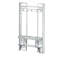 Hall Tree 32.9'' Wide with Bench and Shoe Storage