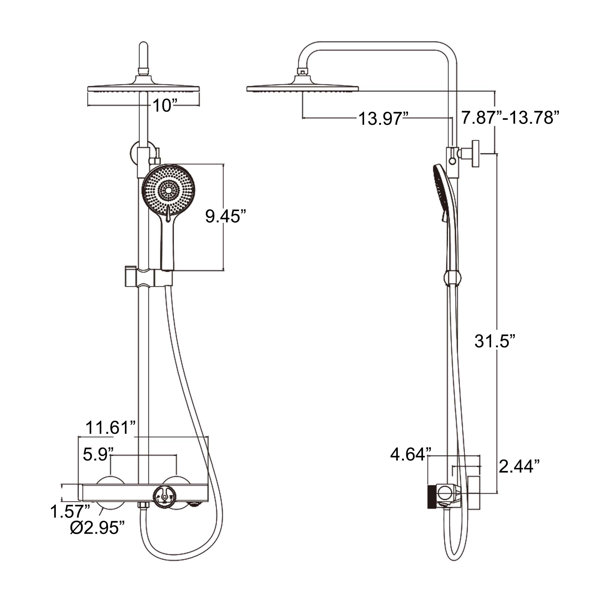 Dimensions du produit