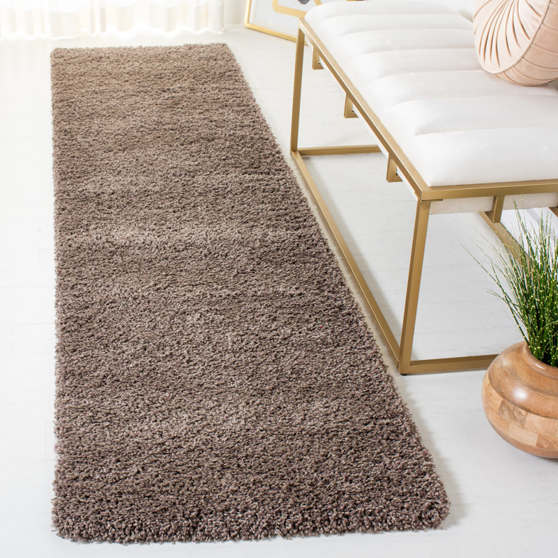 Assar Taupe Area Rug, Runner 2'3" x 17'