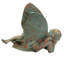 Figurine de crapaud pompier
