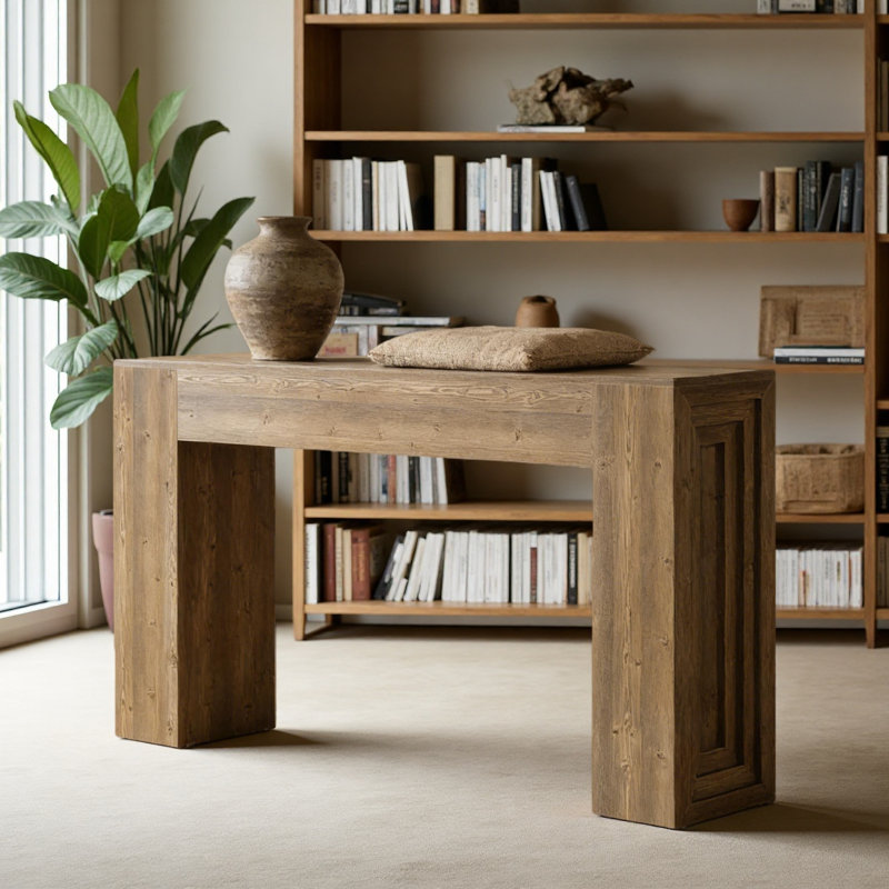 Large-Tabletop Sofa Table,Wooden Hallway Table,Console Table