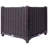 Deep Raised Garden Bed Plastic Planter Boxes For Vegetables Flowers Herbs And Succulents,Self-Watering Planter Box Raised Bed To Grow Flowers, Herbs & Vegetables, 15.7" L X 15.7" D X 14.7" H-806136695-806136688