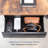 VIVO Black 16" Pull Out Under Desk Storage Drawer with Built-in Power Strip