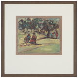 Park Rest I Print by Daughdrill
