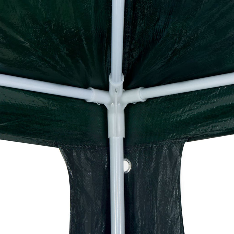 3m x 3m Steel Party Tent, Green
