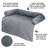 Delilah PETMAKER Couch Cover for Dogs - Pet Furniture Protector with Memory Foam Neck Bolster, Quilted Fabric, and Water-Resistant Base Layer-1944498881-1944498880
