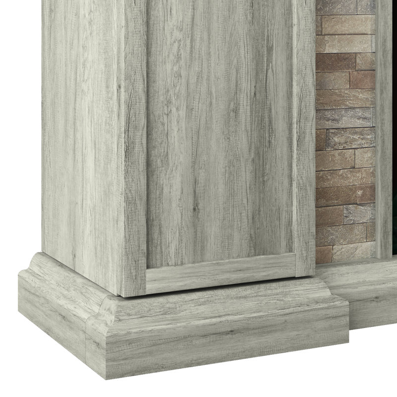 Fireplace, Light Grey